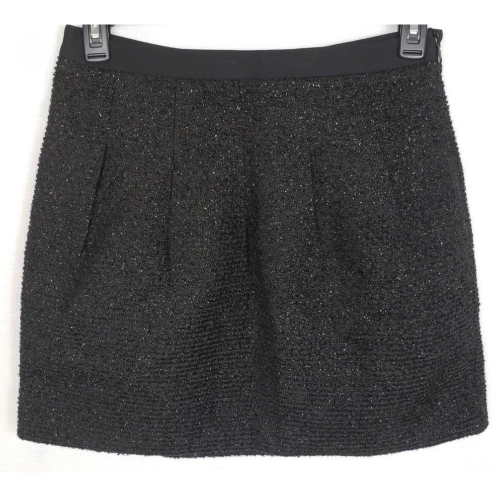 Loft Sparkle Pleated Full Skirt